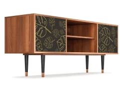Móvel De Tv| Mueble de TV - 170х69х48 cm - T2 - Fall Of The Leaves, Nogueira Castanho