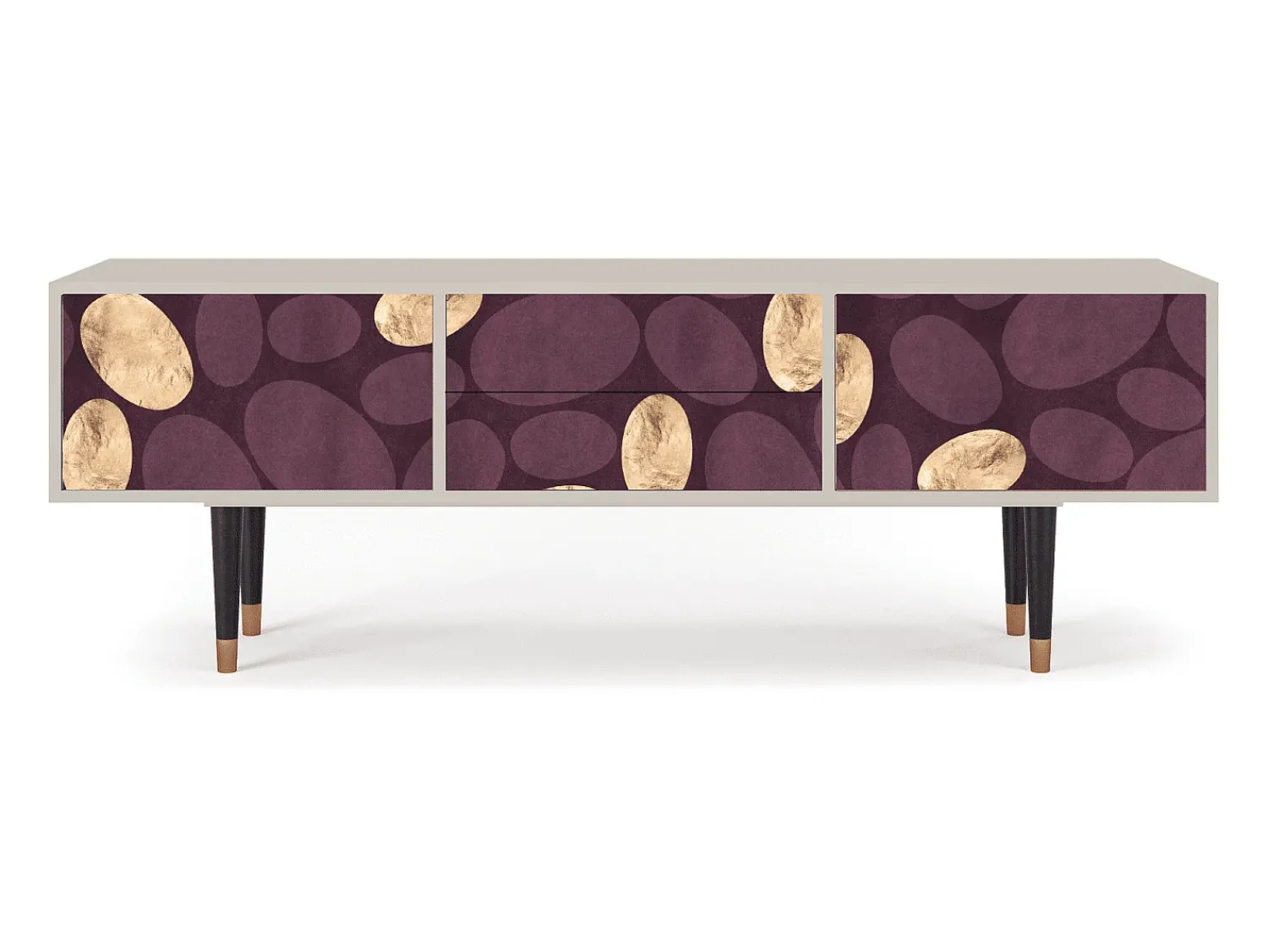 Mueble de TV - 170х59х48 cm - T4 - Fine Wine, Areia^ Móvel De Tv