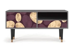 Móvel De Tv* Mueble de TV - 115х59х48 cm - T3 - Fine Wine, Areia Bege