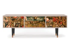 Móvel De Tv| Mueble de TV - 170х59х48 cm - T4 - Garden of Delights , Latte Bege