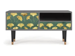 Mueble de TV - 115х59х48 cm - T3 - Gingko leaves, Areia^ Móvel De Tv
