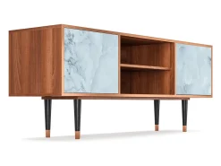 Sale Mueble de TV - 170х69х48 cm - T2 - Glacial Colour, Nogueira Castanho