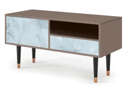 Móvel De Tv* Mueble de TV - 115х59х48 cm - T3 - Glacial Colour, Latte Bege