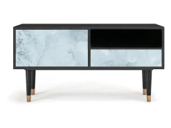 Móvel De Tv| Mueble de TV - 115х59х48 cm - T3 - Glacial Colour, Antracite Cinza antracite