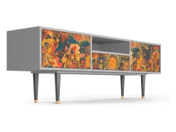 Móvel De Tv| Mueble de TV - 170х59х41 cm - T6 - God by Vaisravana , Cinza Cinzento
