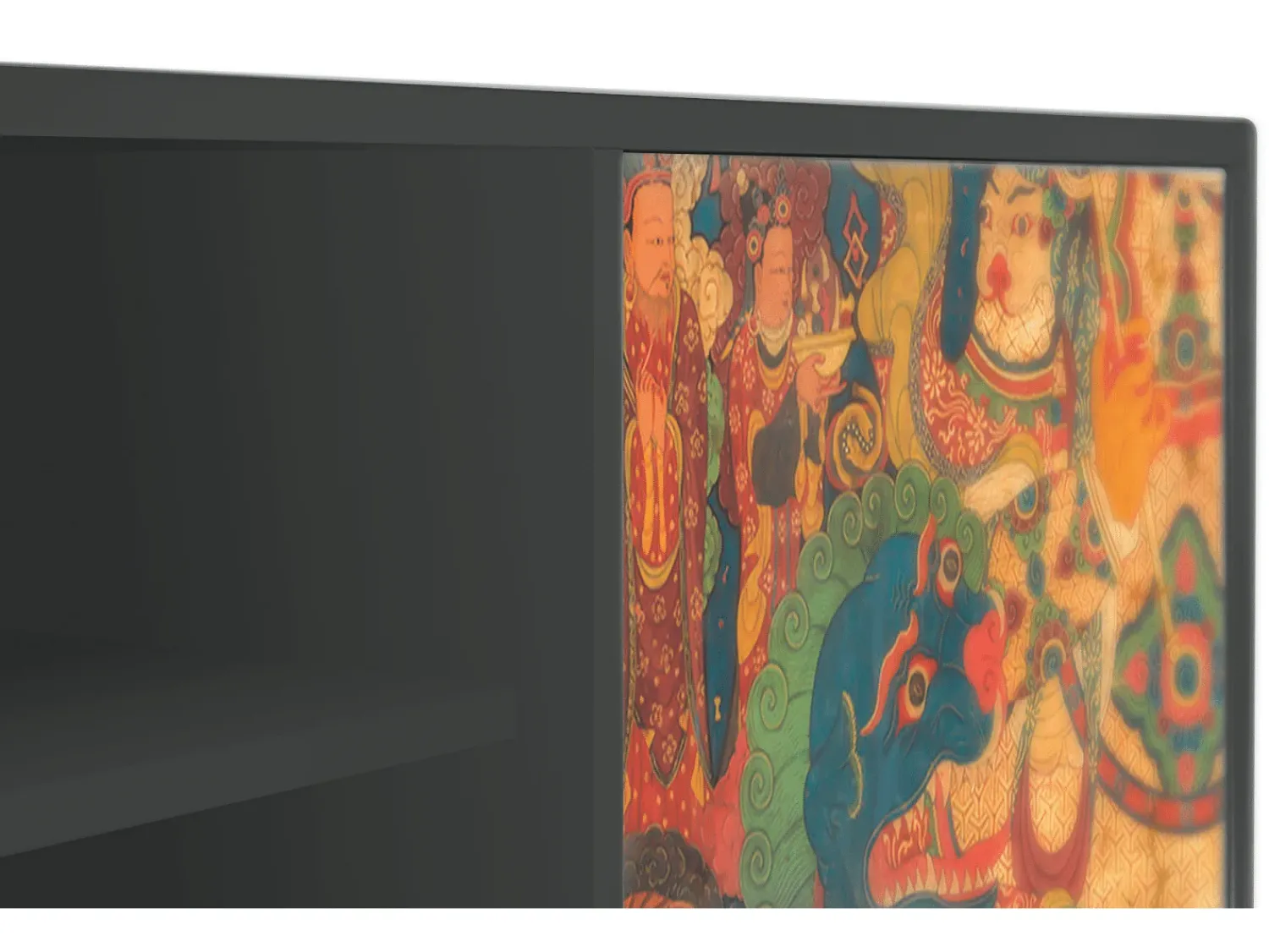 Móvel De Tv| Mueble de TV - 170х69х48 cm - T2 - God by Vaisravana , Antracite Cinza antracite