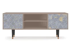 Outlet Mueble de TV - 170х69х48 cm - T2 - Golden Smoke, Latte Bege