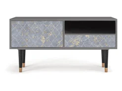Best Mueble de TV - 115х59х48 cm - T3 - Golden Smoke, Areia Bege