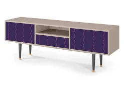 Discount Mueble de TV - 170х59х41 cm - T6 - Grape Maccaroni, Areia Bege
