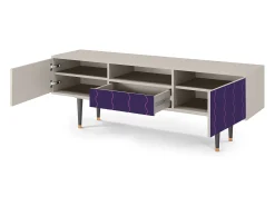 Discount Mueble de TV - 170х59х41 cm - T6 - Grape Maccaroni, Areia Bege