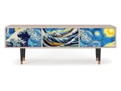 Móvel De Tv* Mueble de TV - 170х59х48 cm - T4 - Great Wave, Latte Bege