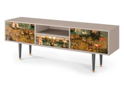 Móvel De Tv| Mueble de TV - 170х59х41 cm - T6 - Great Wave, Latte Bege