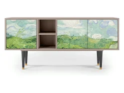 Mueble de TV - 150х69х41 cm - T5 - Green Wheat Fields, Areia^ Móvel De Tv
