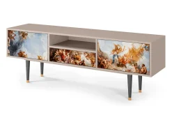 Mueble de TV - 170х59х41 cm - T6 - Guernica by Picasso, Latte^ Móvel De Tv