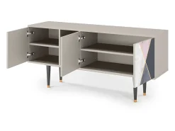 Clearance Mueble de TV - 150х69х41 cm - T5 - Ideal Harmony, Areia Creme