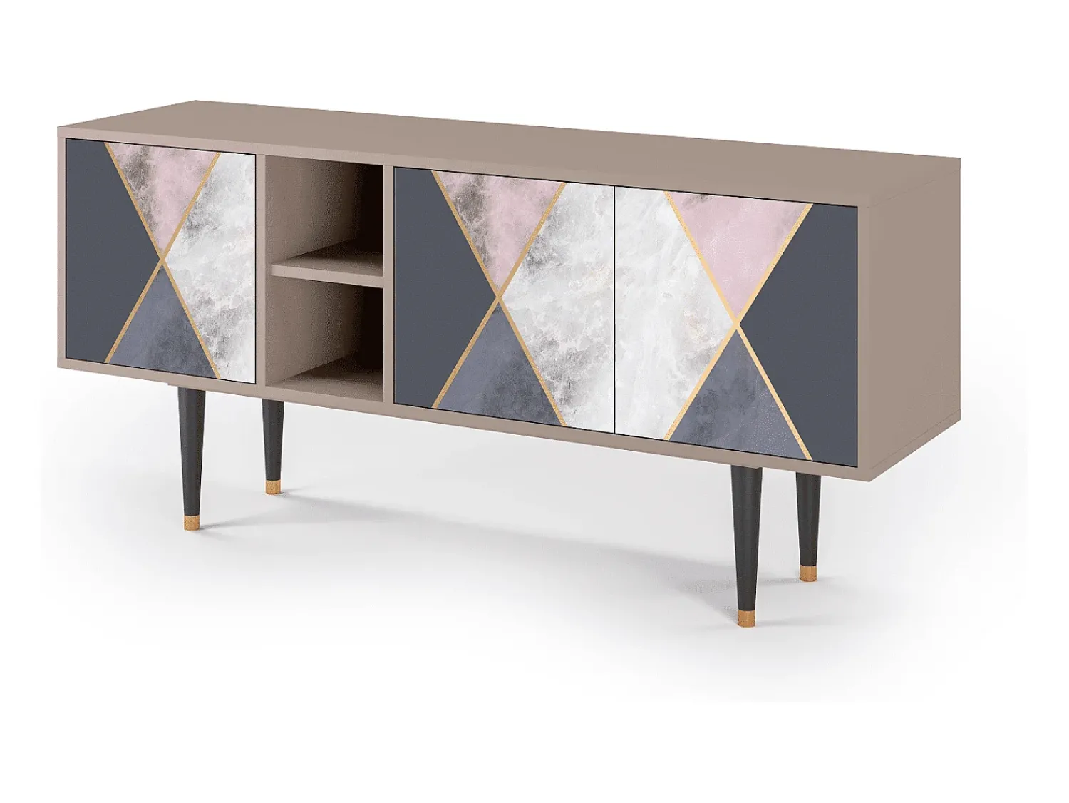 Mueble de TV - 150х69х41 cm - T5 - Ideal Harmony, Latte^ Móvel De Tv