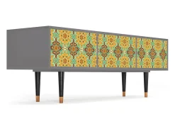 Sale Mueble de TV - 170х59х48 cm - T4 - Indian Spices, Cinza Cinzento