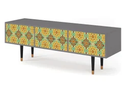 Sale Mueble de TV - 170х59х48 cm - T4 - Indian Spices, Cinza Cinzento