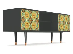 Mueble de TV - 170х69х48 cm - T2 - Indian Spices, Antracite^ Móvel De Tv