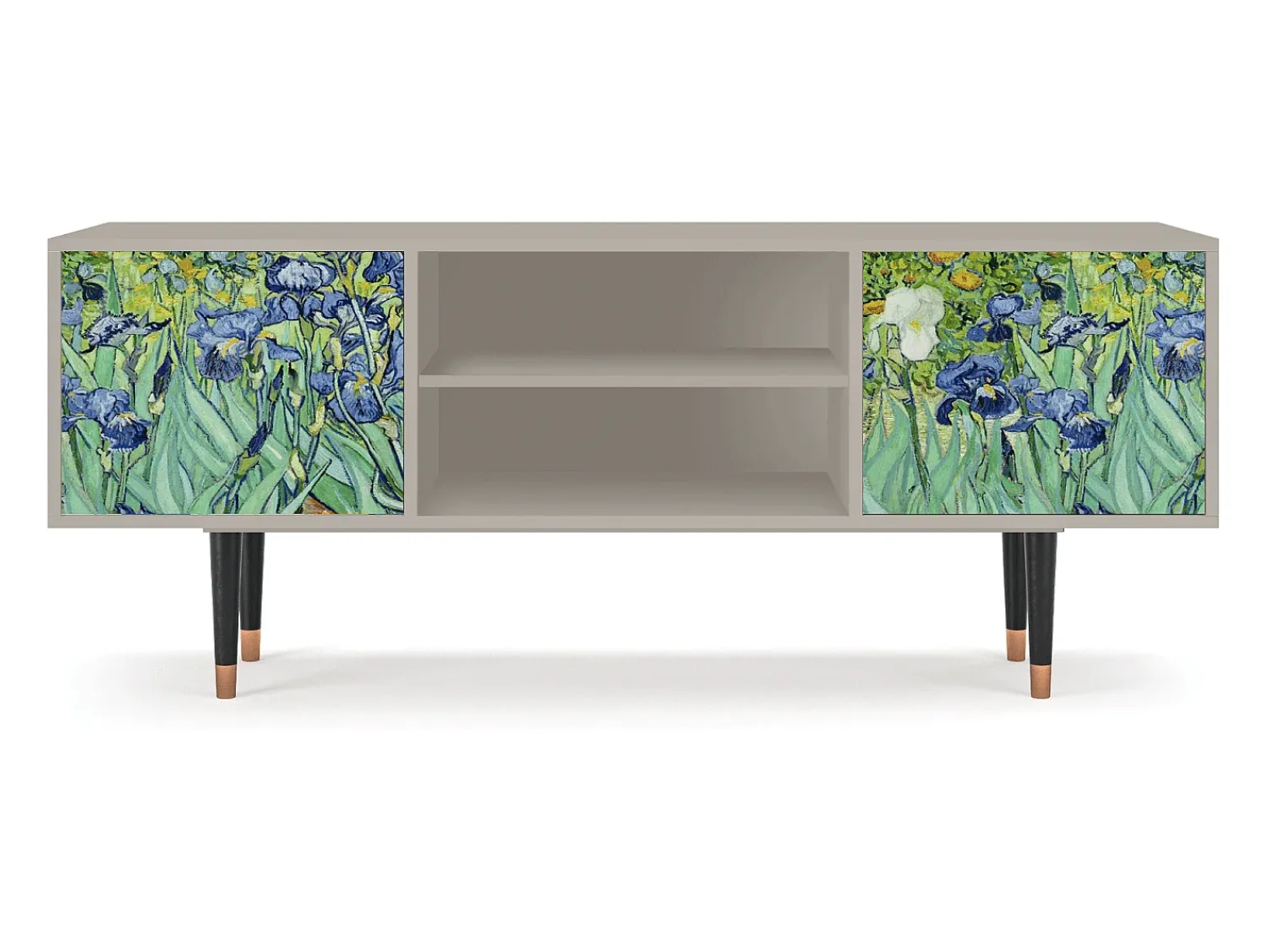 Móvel De Tv* Mueble de TV - 170х69х48 cm - T2 - Irises , Areia Bege