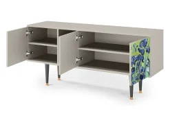 Mueble de TV - 150х69х41 cm - T5 - Irises , Areia^ Móvel De Tv