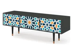 Hot Mueble de TV - 170х59х48 cm - T4 - Kaleidoscope, Antracite Cinza antracite