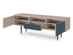 Mueble de TV - 170х59х41 cm - T6 - Knitted Pattern, Latte^ Móvel De Tv
