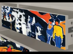 Móvel De Tv| Mueble de TV - 170х59х48 cm - T4 - Le Séchage des voiles , Areia Bege