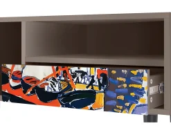 Móvel De Tv* Mueble de TV - 115х59х48 cm - T3 - Le Séchage des voiles , Latte Bege