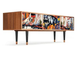 Online Mueble de TV - 170х59х48 cm - T4 - Le Séchage des voiles , Nogueira Castanho