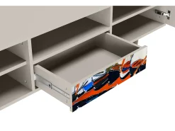 Online Mueble de TV - 170х59х41 cm - T6 - Le Séchage des voiles , Areia Bege