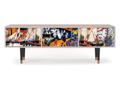 Outlet Mueble de TV - 170х59х48 cm - T4 - Le Séchage des voiles , Latte Bege