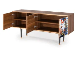 Discount Mueble de TV - 150х69х41 cm - T5 - Le Séchage des voiles , Nogueira Castanho