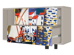 Discount Mueble de TV - 170х69х48 cm - T1 - Le Séchage des voiles , Areia Bege