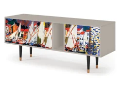 Discount Mueble de TV - 170х69х48 cm - T1 - Le Séchage des voiles , Areia Bege