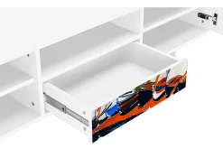 Clearance Mueble de TV - 170х59х41 cm - T6 - Le Séchage des voiles , Branco Bege