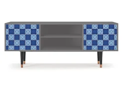 Móvel De Tv* Mueble de TV - 170х69х48 cm - T2 - Light Path, Cinza Cinzento