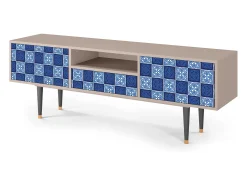 Móvel De Tv| Mueble de TV - 170х59х41 cm - T6 - Light Path, Areia Bege