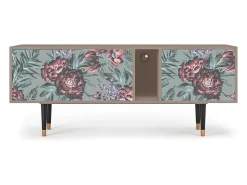 Móvel De Tv* Mueble de TV - 170х69х48 cm - T1 - Light Peonies, Latte Bege
