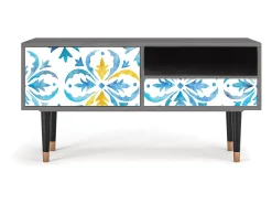 Mueble de TV - 115х59х48 cm - T3 - Lisbon Flover, Areia^ Móvel De Tv