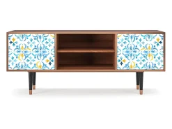 Mueble de TV - 170х69х48 cm - T2 - Lisbon Flover, Nogueira^ Móvel De Tv