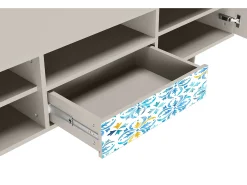Móvel De Tv* Mueble de TV - 170х59х41 cm - T6 - Lisbon Flover, Areia Bege