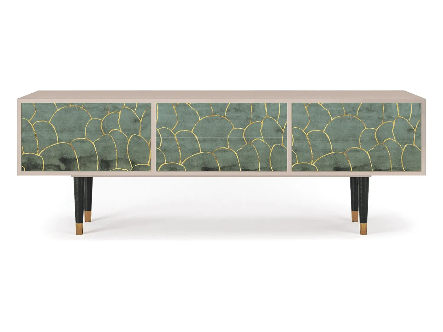 Mueble de TV - 170х59х48 cm - T4 - Magnificent Water Lily, Latte^ Móvel De Tv