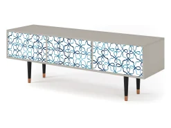 Mueble de TV - 170х59х48 cm - T4 - Marine Strings, Areia^ Móvel De Tv