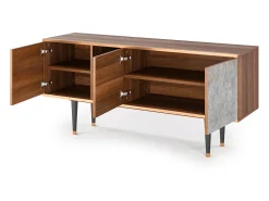 Mueble de TV - 150х69х41 cm - T5 - Mariana Trench, Nogueira^ Móvel De Tv