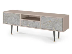 Móvel De Tv| Mueble de TV - 170х59х41 cm - T6 - Mariana Trench, Latte Bege