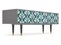 Móvel De Tv| Mueble de TV - 170х59х48 cm - T4 - Milky Tears, Cinza Cinzento