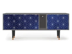Móvel De Tv* Mueble de TV - 170х69х48 cm - T1 - Milky Way, Cinza Cinzento