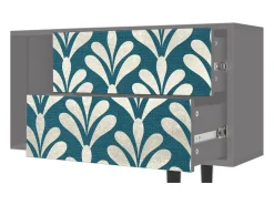 Móvel De Tv| Mueble de TV - 170х69х48 cm - T1 - Milky Tears, Cinza Cinzento