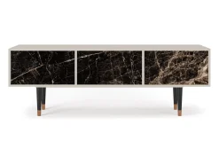 Móvel De Tv| Mueble de TV - 170х59х48 cm - T4 - Night Abyss, Areia Bege